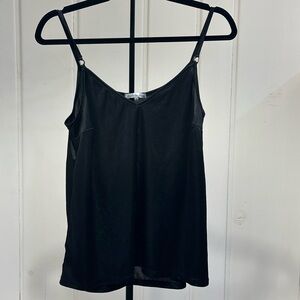Charlotte Russe Slinky Black Camisole